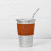999 Pure Silver Water Ripple Mug-Handmade Coffee Cup