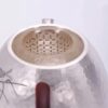 Handmade Dragon Egg Silver Teapot - 999 Pure Silver