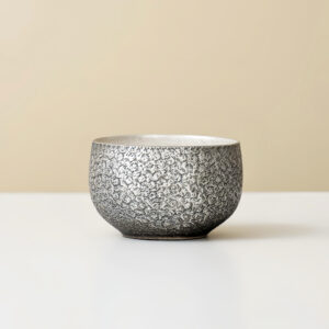 Wasteland Pattern Silver Cup - 999 Pure Silver Handcrafted Cup